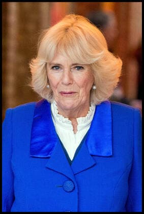. 19 02 2020. London, United Kingdom. Duchess of Cornwall at Kiln Theatre. Celebrating BrentÕs status as the 2020 London Borough of Culture, the Duchess of Cornwall visits the Kiln Theatre in Kilburn.  xMartynxWheatleyx xi-Imagesx IIM-20804-0007