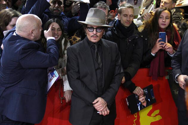2020 Bilder des Jahres, Entertainment 02 Februar Entertainment Bilder des Tages Johnny Depp attending the Minamata premiere at the 70th Berlin International Film Festival Berlinale 2020 at Friedrichstadt-Palast on February 21, 2020 in Berlin, Germany. *** Johnny Depp attending the Minamata premiere at the 70th Berlin International Film Festival Berlinale 2020 at Friedrichstadt Palast on February 21, 2020 in Berlin, Germany Foto:xA.xBuggex xFuturexImage