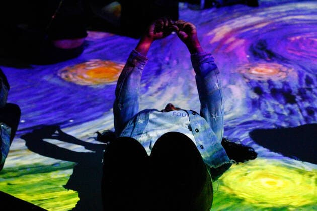 Entertainment Bilder des Tages February 21, 2020: EUM20200221CUL07.JPG .CIUDAD DE MEXICO. ExhibitionExposicion-Van Gogh.- 21 de febrero de2020. Aspectos de la exposicion Van Gogh Alive The Experience en el Monumento a la Madre en la Ciudad de Mexico. Foto: Agencia EL UNIVERSALKarina ContrerasEELG Copyright: xElxUniversalx