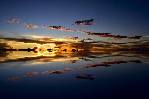 February 12, 2020, Potosi, Bolivia: Bolivian Salar de Uyuni is the world s largest salt flat, and one of the top s bolivian touristic atraction, with 10,582 square kilometers (4,086 sq mi). It is in the province of PotosoÂ­ in southwest Bolivia, near the crest of the Andes at an elevation of 3,656 meters (11,995 ft) above sea level.The crust serves as a source of salt and covers a pool of brine, which is exceptionally rich in lithium. It contains approximatively 50% to 70% of the world s known lithium reserves. However, lithium extraction in the 1980s and 1990s by foreign companies met strong opposition from the local community. Locals believed that the money infused by mining would not reach them. For tourists, it s a point of Rally Dakar and an exceptional landscape. One of the photographic move there since around 15 years is to us - ZUMAl72_ 20200212_znp_l72_024 Copyright: xChristianxLombardix