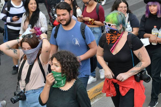 Protest against of murder Samir Flores MEXICO CITY, MEXICO - FEBRUARY 21: Citizens take part during a demonstration for the murder of environmental activist Samir Flores, 36, and against the construction of the thermoelectric that was approved by Mexican President Andres Manuel Lopez Obrador. in Reforma Avenue. on February 21, 2020. Indigenous Activist and environmental defender Samir Flores opposed the Morelos Integral Project because of the high degree of pollution and water shortage. he was found lifeless outside his home. Copyright: xCarlosxTischlerx EYE_4153