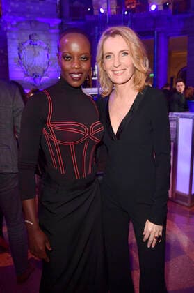 Florence Kasumba und Maria Furtwängler bei der ARD Blue Hour im Rahmen der Berlinale 2020 70. Internationale Filmfestspiele Berlin im Museum für Kommunikation. Berlin, 21.02.2020 *** Florence Kasumba and Maria Furtwängler at the ARD Blue Hour as part of the Berlinale 2020 70 Berlin International Film Festival at the Museum for Communication Berlin, 21 02 2020 Foto:xF.xKernx xFuturexImage
