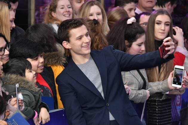 Tom Holland attends premiere of animated adventure about two teenage elf brothers who embark on a quest to discover if there s any magic left out there, at Curzon Mayfair, London . 23 02 2020. London, United Kingdom. Onward UK film premiere.  xNilsxJorgensenx xi-Imagesx IIM-20817-0025