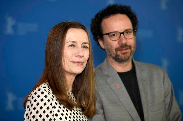 Mariette Rissenbeek und Carlo Chatrian beim Photocall mit den Leitern der Berlinale 2020 70. Internationale Filmfestspiele Berlin im Hotel Grand Hyatt. Berlin, 23.02.2020