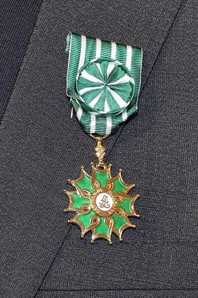 Verleihung des französischen Kulturorden Der Original Orden Verleihung des Ordre Officier des Arts et des Lettres (Orden der Kuenste und der Literatur) anlaesslich der 70. Berlinale in der franzoesischen Botschaft in Berlin am 24.02.2020