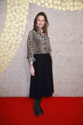 Tita von Hardenberg, die Moderatorin und Journalistin bei der Verleihung vom Ritterorden für Kunst und Literatur im Rahmen der Berlinale Soiree Francaise du Cinema in der Französischen Botschaft am 24.02.2020 in Berlin Berlinale 2020- Soiree Francaise du Cinema- Verleihung vom Orden Chevalier des Arts et des Lettre in Berlin