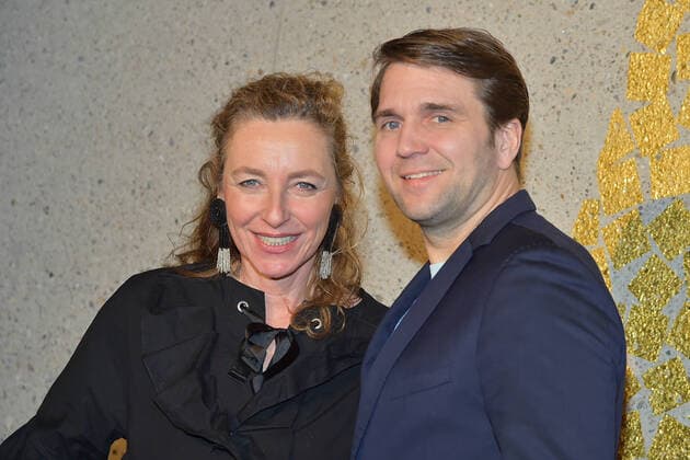 Verleihung des französischen Kulturorden Diana IIjine, Filmfest Muenchen mit Pierre Kiwitt Ankunft zur Verleihung des Ordre Officier des Arts et des Lettres (Orden der Kuenste und der Literatur) anlaesslich der 70. Berlinale in der franzoesischen Botschaft in Berlin am 24.02.2020