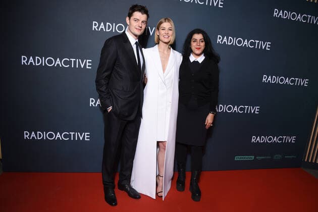 Premiere du film Radioactive. Rosamund Pike. Sam Riley. Marjane Satrapi. 251740 2020-02-24 Paris France  Copyright: xSergexArnalx xStarfacex STAR_251740_018