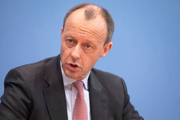 Deutschland, Berlin, Bundespressekonferenz, Thema Zur Kandidatur für den CDU-Vorsitz, Friedrich Merz, CDU, 25.02.2020