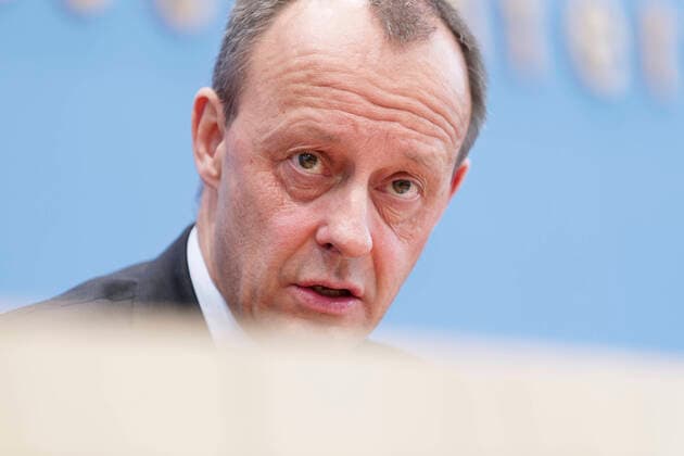 Friedrich Merz 2020-02-25, Berlin, Deutschland Bundespressekonferenz: Friedrich Merz (CDU), ehemaliger Fraktionschef im Bundestag, erklärt seine Kandidatur für den Parteivorsitz.