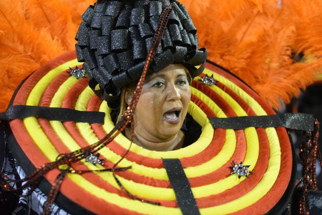 RIO DE JANEIRO, RJ - 25.02.2020: DESFILE ESCOLAS DE SAMBA CARNAVAL RJ 2020 - GRES INDEPENDENT MOCIDADE DE PADRE MIGUEL during the second night of Parade of Samba Schools of the special group of Carnival RJ 2020 held at the Sambodromo in the city of Rio de Janeiro, RJ. x1881999x  CristianexMota