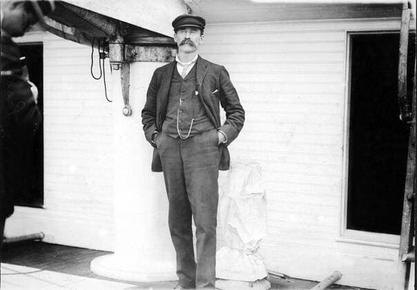 ROBERT E. PEARY-Commander of the expedition to the North Pole, (1902-1905). - CPL Archives Everett Collection CPL Archives Everett Collection PUBLICATIONXNOTxINxCANxCHNxFRAxITAxJPNxNORxPOLxRUSxESPxUKxUSA Copyright: xCPLxArchives EverettxCollectionx HBDROPE CL002