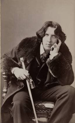 Oscar Wilde, (1854-1900) Irish writer, in flamboyant costume, 1882, portait by Napoleon Sarony. Courtesy Everett Collection PUBLICATIONXNOTxINxCANxCHNxFRAxITAxJPNxNORxPOLxRUSxESPxUKxUSA Copyright: xCourtesyxEverettxCollectionx HISL002 EC196