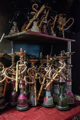 Shisha Cafe Barbar Aga in Neukölln, Shisha Vorbereitungsküche Berlin Karl-Marx-Straße 43, 12043 Berl Berlin Deutschland