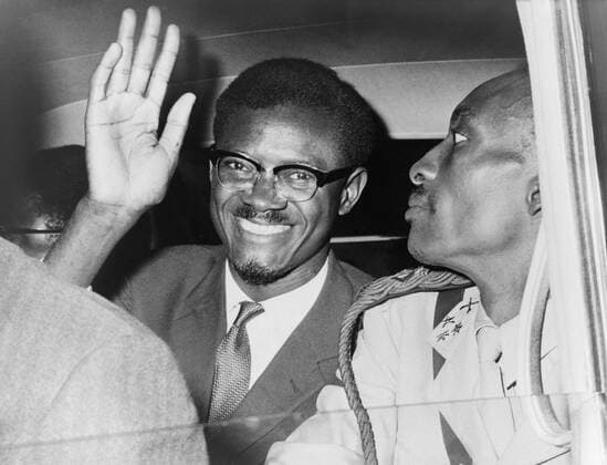 Patrice Lumumba (1925-1961) first Prime Minister of Congo in 1960, in New York for meetings with United Nations Secretary General Dag Hammarskjold to appeal for assistance for his newly independent nation. Courtesy Everett Collection PUBLICATIONXNOTxINxCANxCHNxFRAxITAxJPNxNORxPOLxRUSxESPxUKxUSA Copyright: xCourtesyxEverettxCollectionx HISL006 EC120