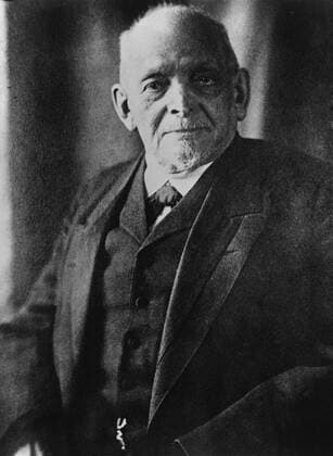 August Thyssen (1842-1926), German Industrialist who built a coal, iron, and steel empire in the 19th century. 1922. Courtesy Everett Collection PUBLICATIONXNOTxINxCANxCHNxFRAxITAxJPNxNORxPOLxRUSxESPxUKxUSA Copyright: xCourtesyxEverettxCollectionx HISL011 EC264