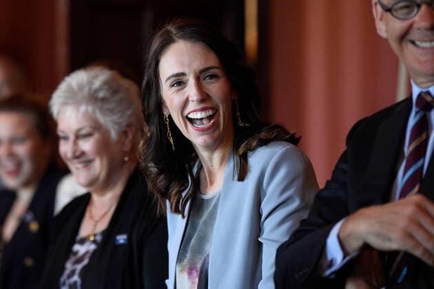 JACINDA ARDERN VISIT, New Zealand Prime Minister Jacinda Ardern (centre) is seen during a meeting with Australian Prime Minister Scott Morrison at Admiralty House in Sydney, Friday, February 28, 2020. ( NO ARCHIVING, EDITORIAL USE ONLY, NO USE IN BOOKS WITHOUT CONSENT SYDNEY NSW AUSTRALIA  Copyright: xBIANCAxDExMARCHIx 20200228001452208366
