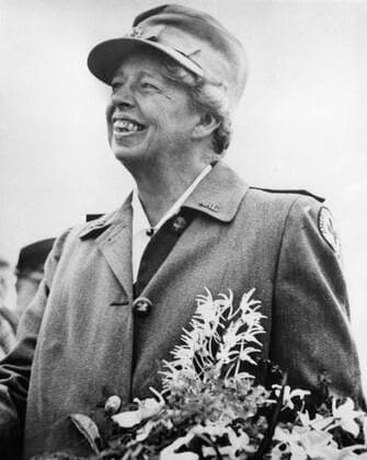 BerÃ¼hmte Feministinnen, Eleanor Roosevelt FDR Presidency. Eleanor Roosevelt in New Zealand during her tour of the Southwest Pacific, 1943. Courtesy Everett Collection PUBLICATIONXNOTxINxCANxCHNxFRAxITAxJPNxNORxPOLxRUSxESPxUKxUSA Copyright: xCourtesyxEverettxCollectionx PBDELRO EC011