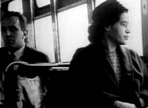 IMAGO History, U.S. BÃ¼rgerrechtsbewegung: 1954-1968 Rosa Parks, on the bus, 1955 Courtesy Everett Collection PUBLICATIONXNOTxINxCANxCHNxFRAxITAxJPNxNORxPOLxRUSxESPxUKxUSA Copyright: xCourtesyxEverettxCollectionx PBDROPA EC001