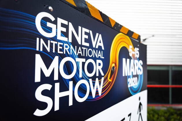 Schweiz verbietet Großveranstaltungen - Symbolbilder von der Internationalen Auto Show Genf Genf, Palexpo Copyright: xMarcxGruberx