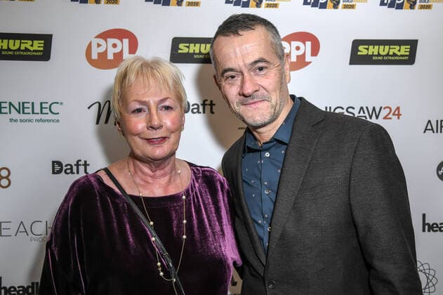 English music producer Stephen Street attends The Music Producers Guild Awards at JW Marriott Grosvenor House London on Park Lane in London. FEBRUARY 27th 2020  SLIx20575