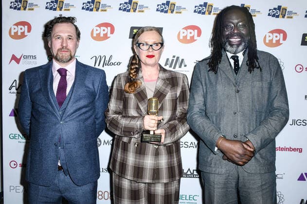 The MPG Special Recognition Award winner Pamela Mccormick of Urban Development attends The Music Producers Guild Awards at JW Marriott Grosvenor House London on Park Lane in London. FEBRUARY 27th 2020  SLIx20575
