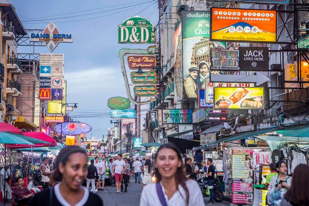 Khao San Road at night, Bangkok, Thailand Bangkok Thailand Copyright: xLucasxVallecillosx LVM-Ta.B.Ko.7592
