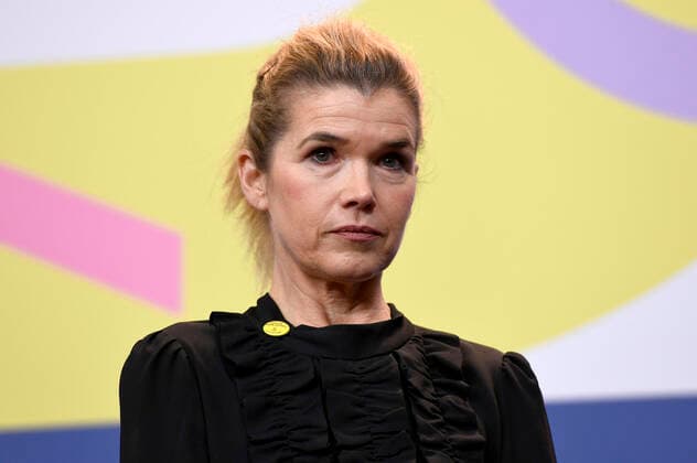 Anke Engelke bei der Verleihung des Amnesty International Film Award 2020 für den Film Welcome to Chechnya auf der Berlinale 2020 70. Internationale Filmfestspiele Berlin im Hotel Grand Hyatt. Berlin, 29.02.2020