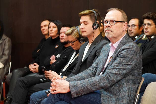 29.02.2020,Berlin,Deutschland,GER, Internationale Filmfestspiele Berlin 70.Berlinale, Preise von unabhängigen Jurys, Amnesty International Filmpreis bekommt Regisseur David France für sein Film Welcome to Chechnya.