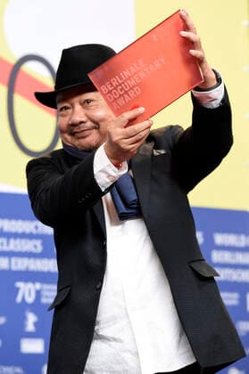Rithy Panh (Berlinale Dokumentarfilmpreis Irradies Irradiated ) bei der Pressekonferenz der Preisträger auf der Berlinale 2020 70. Internationale Filmfestspiele Berlin im Hotel Grand Hyatt. Berlin, 29.02.2020