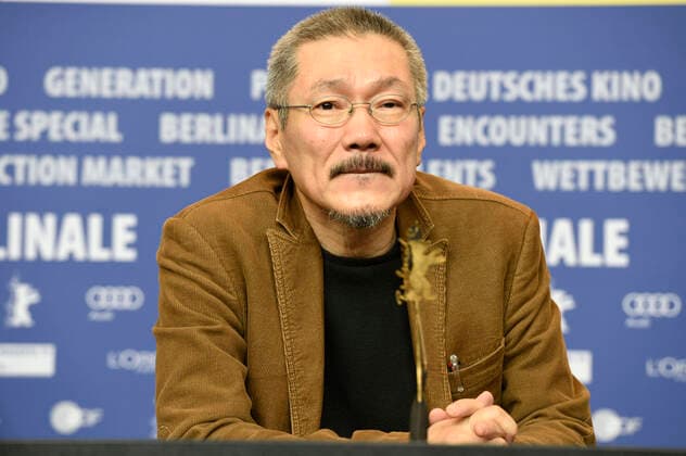 Hong Sang-soo (Silberner Bär Beste Regie Domangchin yeoja The Woman Who Ran Die Frau, die rannte ) bei der Pressekonferenz der Preisträger auf der Berlinale 2020 70. Internationale Filmfestspiele Berlin im Hotel Grand Hyatt. Berlin, 29.02.2020