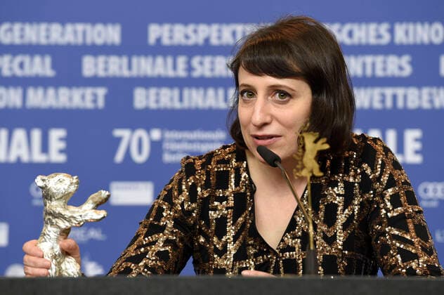 Eliza Hittman (Silberner Bär Großer Preis der Jury Never Rarely Sometimes Always ) bei der Pressekonferenz der Preisträger auf der Berlinale 2020 70. Internationale Filmfestspiele Berlin im Hotel Grand Hyatt. Berlin, 29.02.2020