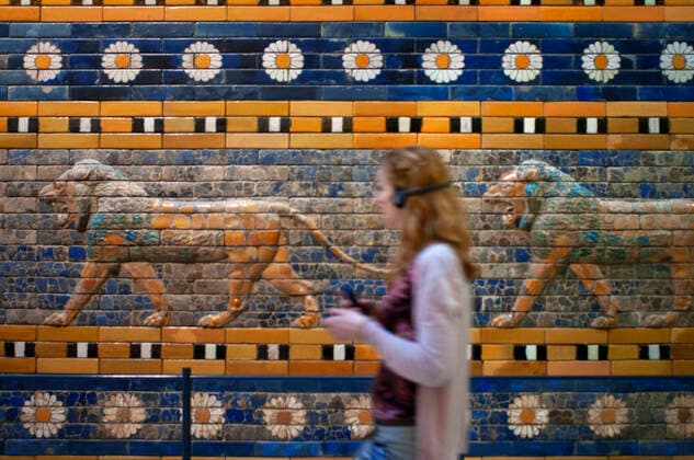 Reconstruction of the Processional Way of Babylon at Pergamon Museum, Museumsinsel (Museum Island), Berlin-Mitte, Berlin, Germany Berlin Brandenburg Germany Copyright: xSergixReboredox xVWPicsx SRE-BY3613