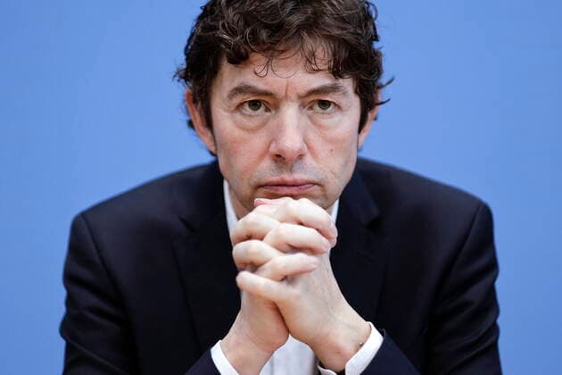 02.03.2020, Berlin, Deutschland - Pressekonferenz: Unterrichtung des Bundesministeriums fuer Gesundheit zum Umgang mit dem Coronavirus. Foto: Prof. Dr. Christian Drosten, Direktor Institut fuer Virologie, Charite Berlin.