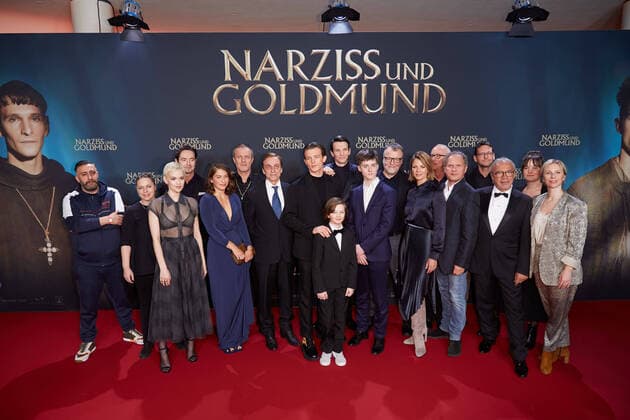 Bilder des Jahres 2020, Entertainment 03 März Entertainment Themen der Woche KW10 Cast - Weltpremiere von NARZISS und GOLDMUND im Zoo Palast Berlin am 02.03.2020. Weltpremiere - Narziss und Goldmund *** Cast world premiere of NARZISS and GOLDMUND at Zoo Palast Berlin on 02 03 2020 World premiere of Narziss and Goldmund