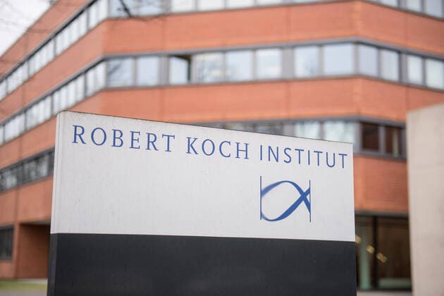 Gesundheit Robert Koch-Institut Das Robert Koch-Institut in Berlin. Das Institut ist eine Einrichtung der Bundesregierung auf dem Gebiet der Krankheitsueberwachung und -praevention. 3.3.2020, Berlin