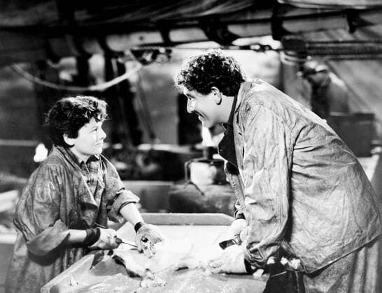 OSCARS. Bester Hauptdarsteller. PreistrÃ¤ger 1931-1940 CAPTAINS COURAGEOUS, from left, Freddie Bartholomew, Spencer Tracy,1937 Courtesy Everett Collection PUBLICATIONXNOTxINxCANxCHNxFRAxITAxJPNxNORxPOLxRUSxESPxUKxUSA Copyright: xCourtesyxEverettxCollectionx MBDCACO EC069