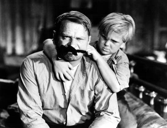 OSCARS. Bester Hauptdarsteller. PreistrÃ¤ger 1931-1940 THE CHAMP, Wallace Beery, Jackie Cooper, 1931 Courtesy Everett Collection PUBLICATIONXNOTxINxCANxCHNxFRAxITAxJPNxNORxPOLxRUSxESPxUKxUSA Copyright: xCourtesyxEverettxCollectionx MBDCHAM EC002