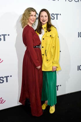 Brigitte Zeh und Sandra von Ruffin bei der Verleihung des 3. Iconista Award 2020 im Stadtbad Oderberger. Berlin, 03.03.2020