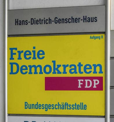 Hans-Dietrich-Genscher-Haus, Bundesgeschäftsstelle der FDP, Freie Demokraten, Berlin.