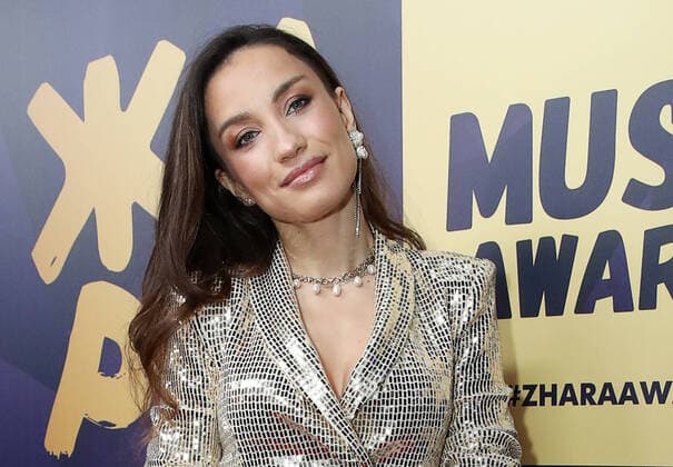 MOSCOW REGION, RUSSIA - MARCH 4, 2020: Singer Viktoria Daineko at the pre-party event for the ZHARA Music Awards 2020 ceremony at Moscow s Crocus City Hall. Vyacheslav Prokofyev TASS  TS0D0C6C