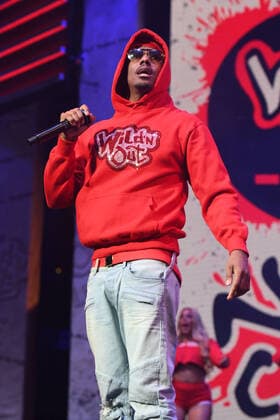 SUNRISE FL - MARCH 04: Nick Cannon performs during Wild n Out Live at The BB&T Center on March 4, 2020 in Sunrise, Florida. Copyright: xmpi04x