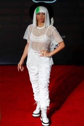 Chesca poses in the red carpet of the second edition of the Tu Musica Urbano Awards, at the Jose Miguel Agrelot Coliseum of San Juan, Puerto Rico, 5 March 2020. Tu Musica Urbano Awards in San Juan !ACHTUNG: NUR REDAKTIONELLE NUTZUNG!  Copyright: xThaisxLlorcax AME1499 20200306-637190616561551938