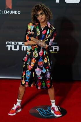 Jon Z poses in the red carpet of the second edition of the Tu Musica Urbano Awards, at the Jose Miguel Agrelot Coliseum of San Juan, Puerto Rico, 5 March 2020. Tu Musica Urbano Awards in San Juan !ACHTUNG: NUR REDAKTIONELLE NUTZUNG!  Copyright: xThaisxLlorcax AME1522 20200306-637190617192254458