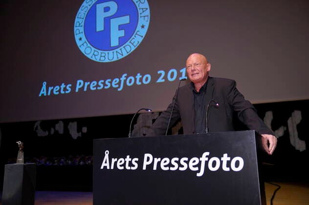 Lars Lindskov ved pressefotografforbundets aarlige prisuddeling AArets Pressefoto 2020 i Den Sorte Diamant i Koebenhavn fredag den 6. marts 2020.. , Denmark Copyright: MartinxSylvestx cop1102 spdk20200306-143413-L