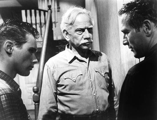 OSCARS. Bester Nebendarsteller. PreistrÃ¤ger 1961-1970 HUD, Brandon DeWilde, Melvyn Douglas, Paul Newman, 1963 Courtesy Everett Collection PUBLICATIONXNOTxINxCANxCHNxFRAxITAxJPNxNORxPOLxRUSxESPxUKxUSA Copyright: xCourtesyxEverettxCollectionx MBDHUDD EC010