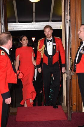 . 07 03 2020. London, United Kingdom. Prince Harry and Meghan Markle, the Duke and Duchess of Sussex, at the Mountbatten Festival of Music at the Royal Albert Hall in London.  xi-Imagesx Poolx IIM-20867-0052