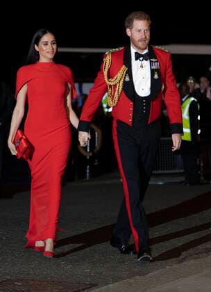 . 07 03 2020. London, United Kingdom. Prince Harry and Meghan Markle, the Duke and Duchess of Sussex, at the Mountbatten Festival of Music at the Royal Albert Hall in London.  xi-Imagesx Poolx IIM-20867-0067