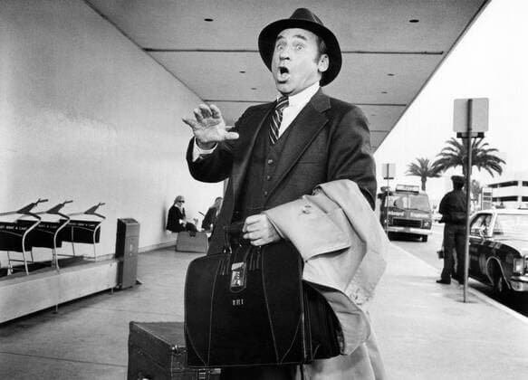 HIGH ANXIETY, Mel Brooks, 1977, TM and Copyright Ã‚Â©20th Century Fox Film Corp. All rights reserved courtesy Everett Collection Â©20thCentFox Courtesy Everett Collection PUBLICATIONXNOTxINxCANxCHNxFRAxITAxJPNxNORxPOLxRUSxESPxUKxUSA Copyright: x20thCentFox CourtesyxEverettxCollectionx MBDHIAN FE015