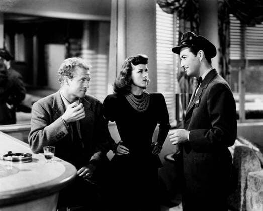 OSCARS. Bester Nebendarsteller. PreistrÃ¤ger 1941-1950 JOHNNY EAGER, from left, Van Heflin, Patricia Dane, Robert Taylor, 1941 Courtesy Everett Collection PUBLICATIONXNOTxINxCANxCHNxFRAxITAxJPNxNORxPOLxRUSxESPxUKxUSA Copyright: xCourtesyxEverettxCollectionx MBDJOEA EC034